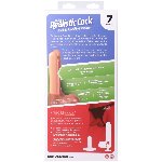 Фалоімітатор Doc Johnson The Realistic Cock ULTRASKYN - 7 Inch with Balls Vanilla - мініатюра 11