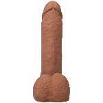 Фалоімітатор Doc Johnson The Realistic Cock ULTRASKYN - 6 Inch with Balls Caramel - мініатюра 4