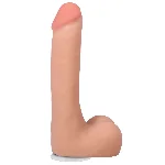 Фалоімітатор Doc Johnson The Realistic Cock ULTRASKYN - 9 Inch with Balls Vanilla - мініатюра 1