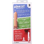 Фалоімітатор Doc Johnson The Realistic Cock ULTRASKYN - 9 Inch with Balls Vanilla - мініатюра 11