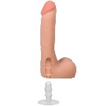 Фалоімітатор Doc Johnson The Realistic Cock ULTRASKYN - 9 Inch with Balls Vanilla - мініатюра 6