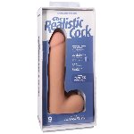 Фалоімітатор Doc Johnson The Realistic Cock ULTRASKYN - 9 Inch with Balls Vanilla - мініатюра 8