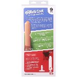 Фалоімітатор Doc Johnson The Realistic Cock ULTRASKYN - 9 Inch with Balls Caramel - мініатюра 11