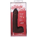 Фалоімітатор Doc Johnson The Realistic Cock ULTRASKYN - 9 Inch with Balls Chocolate - мініатюра 10