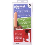 Фалоімітатор Doc Johnson The Realistic Cock ULTRASKYN - 9 Inch with Balls Chocolate - мініатюра 11