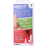 Фалоімітатор Doc Johnson The Realistic Cock ULTRASKYN - 7 Inch with Balls Caramel - мініатюра 11