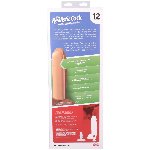 Фалоімітатор Doc Johnson The Realistic Cock ULTRASKYN - 12 Inch Hung with Balls Chocolate - мініатюра 11