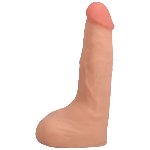 Фалоімітатор, що кінчає Doc Johnson The Realistic Cock ULTRASKYN - Squirting 9,5 Inch Vanilla - мініатюра 2