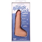 Фалоімітатор, що кінчає Doc Johnson The Realistic Cock ULTRASKYN - Squirting 9,5 Inch Vanilla - мініатюра 11