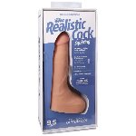 Фалоімітатор, що кінчає Doc Johnson The Realistic Cock ULTRASKYN - Squirting 9,5 Inch Vanilla - мініатюра 9