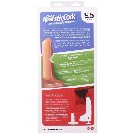 Фалоімітатор, що кінчає Doc Johnson The Realistic Cock ULTRASKYN - Squirting 9,5 Inch Vanilla - мініатюра 12