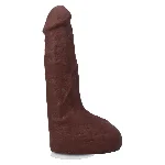 Фалоімітатор, що кінчає Doc Johnson The Realistic Cock ULTRASKYN - Squirting 9,5 Inch Chocolate - мініатюра 1