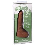 Фалоімітатор, що кінчає Doc Johnson The Realistic Cock ULTRASKYN - Squirting 9,5 Inch Caramel - мініатюра 9