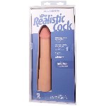 Фалоімітатор Doc Johnson The Realistic Cock ULTRASKYN - 9 Inch Vanilla - мініатюра 9
