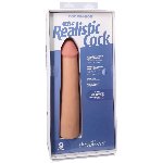 Фалоімітатор Doc Johnson The Realistic Cock ULTRASKYN - 9 Inch Vanilla - мініатюра 8