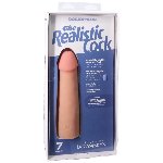 Фалоімітатор Doc Johnson The Realistic Cock ULTRASKYN - 7 Inch Vanilla - мініатюра 8