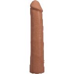 Фалоімітатор Doc Johnson The Realistic Cock ULTRASKYN - 9 Inch Caramel - мініатюра 3
