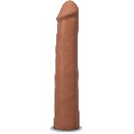 Фалоімітатор Doc Johnson The Realistic Cock ULTRASKYN - 9 Inch Caramel - мініатюра 2