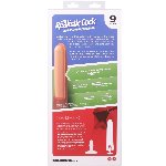 Фалоімітатор Doc Johnson The Realistic Cock ULTRASKYN - 9 Inch Caramel - мініатюра 11