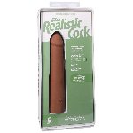 Фалоімітатор Doc Johnson The Realistic Cock ULTRASKYN - 9 Inch Caramel - мініатюра 8