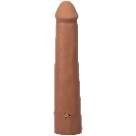 Фалоімітатор Doc Johnson The Realistic Cock ULTRASKYN - 9 Inch Caramel - мініатюра 1