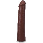 Фалоімітатор Doc Johnson The Realistic Cock ULTRASKYN - 9 Inch Chocolate - мініатюра 2