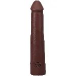 Фалоімітатор Doc Johnson The Realistic Cock ULTRASKYN - 9 Inch Chocolate - мініатюра 1