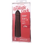 Фалоімітатор Doc Johnson The Realistic Cock ULTRASKYN - 9 Inch Chocolate - мініатюра 9