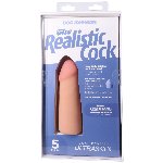 Фалоімітатор Doc Johnson The Realistic Cock ULTRASKYN - 5 Inch Vanilla - мініатюра 9