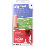Фалоімітатор Doc Johnson The Realistic Cock ULTRASKYN - 7 Inch Caramel - мініатюра 11