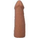 Фалоімітатор Doc Johnson The Realistic Cock ULTRASKYN - 5 Inch Caramel - мініатюра 4
