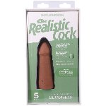 Фалоімітатор Doc Johnson The Realistic Cock ULTRASKYN - 5 Inch Caramel - мініатюра 9