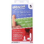 Фалоімітатор Doc Johnson The Realistic Cock ULTRASKYN - 5 Inch with Balls Vanilla - мініатюра 11