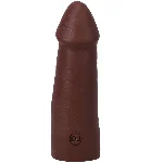 Фалоімітатор Doc Johnson The Realistic Cock ULTRASKYN - 5 Inch Chocolate - мініатюра 1