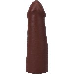 Фалоімітатор Doc Johnson The Realistic Cock ULTRASKYN - 5 Inch Chocolate - мініатюра 4