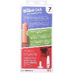Фалоімітатор Doc Johnson The Realistic Cock ULTRASKYN - 7 Inch Chocolate - мініатюра 11