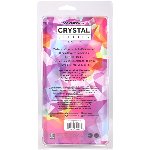Фалоімітатор Doc Johnson Crystal Jellies - 6.5 Inch Classic Dong - Rainbow - мініатюра 6
