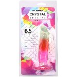Фалоімітатор Doc Johnson Crystal Jellies - 6.5 Inch Classic Dong - Rainbow - мініатюра 5