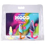 Набір анальних пробок Doc Johnson Mood Naughty 1 Kaleidoscope Trainer Set - мініатюра 5