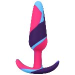 Набір анальних пробок Doc Johnson Mood Naughty 1 Kaleidoscope Trainer Set - мініатюра 4