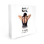 Бондажний набір Art of Sex – Shandy L-2XL, екошкіра, чорний - мініатюра 3
