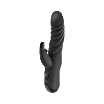 Вібратор-кролик S Pleasures Premium Rave Black - мініатюра 1