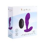 Вібромасажер простати S Pleasures Premium Cozy, Purple, з рельєфною головкою, 10 режимів - мініатюра 3