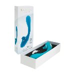 Вібратор S Pleasures Dual Suction - Turquoise - мініатюра 4