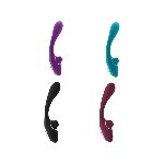 Вібратор S Pleasures Dual Suction - Turquoise - мініатюра 6