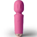 Вібромасажер Rocks Off Mini Wand Peony Pink, 16 режимів - мініатюра 1