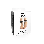 Поножі Art of Sex - Giaconda, екошкіра, колір чорний - мініатюра 3