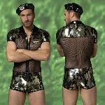 Еротичний армійський костюм JSY 2302 One Size - мініатюра 1