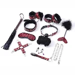 Набір для BDSM JSY KB80019 Red - мініатюра 2