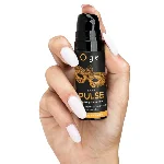 Смоктайзер для клітора Orgie Liquid Pulse 15 мл, вкус Ice Caramel, гель з ефектом посмоктування - мініатюра 3